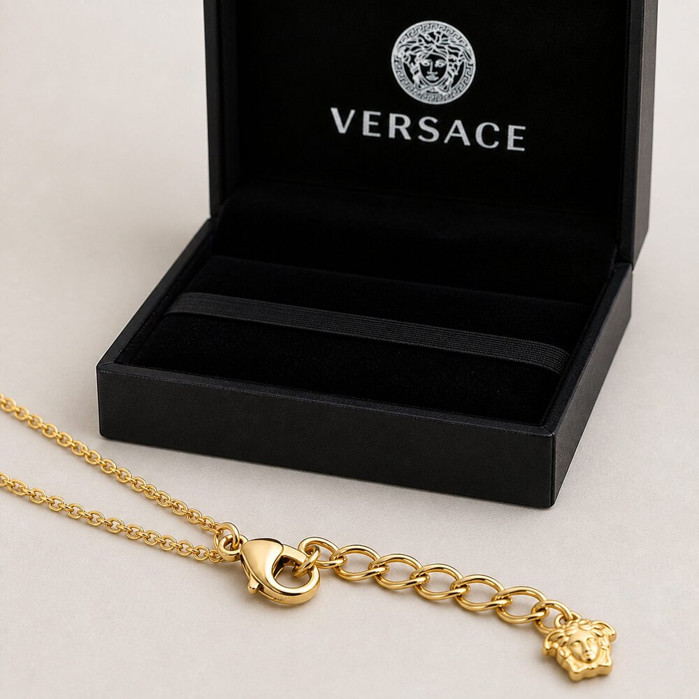 Versace Bold Statement Necklace Style 1 | New with Box - Picture 3 of 9